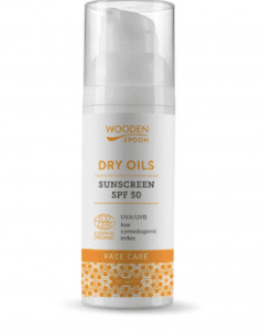 LOCIÓN SOLAR FACIAL SPF 50 DRY OILS 50 ML