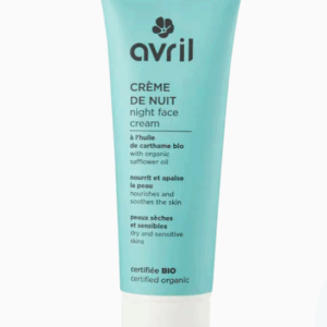 Crema de noche Avril para pieles secas y sensibles