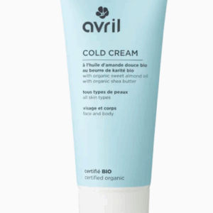 Cold cream bio certificado Avril, nutritivo para la cara y el cuerpo
