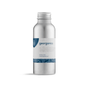 Oil pulling Enjuague bucal en aceite menta