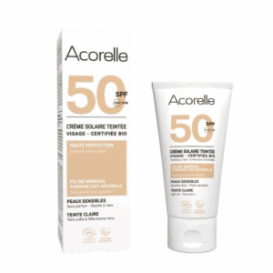 Protector solar facial con color SPF 50
